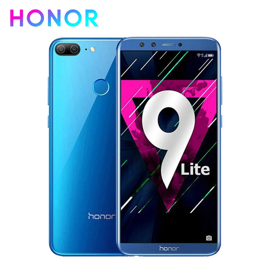 Глобальная версия Honor 9 Lite 5 65 &quotполноэкранный экран 2160*1080 Android 8 0 смартфон