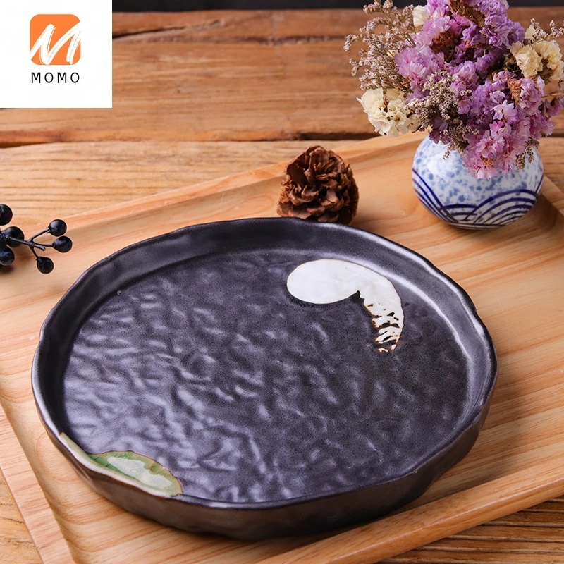

Porcelain Dinner Plate Hotel Creative Deep Plates Fried Pork Chop Meal Tray Porcelain Dinner Plate Son Sashimi Plate