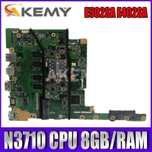 Akemy with N3710 CPU 8GB/RAM E502SA E402SA laptop Motherboard For Asus E502S E502SA E402S E402SA  Motherboard