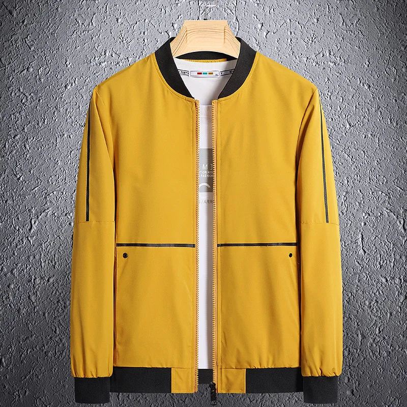 

Plus Size Warm Coat Patchwork Bomber Jacket Men 2021 New Fashion Winter Jacket Men Thick Casual Outwear Jackets Collar Windproof