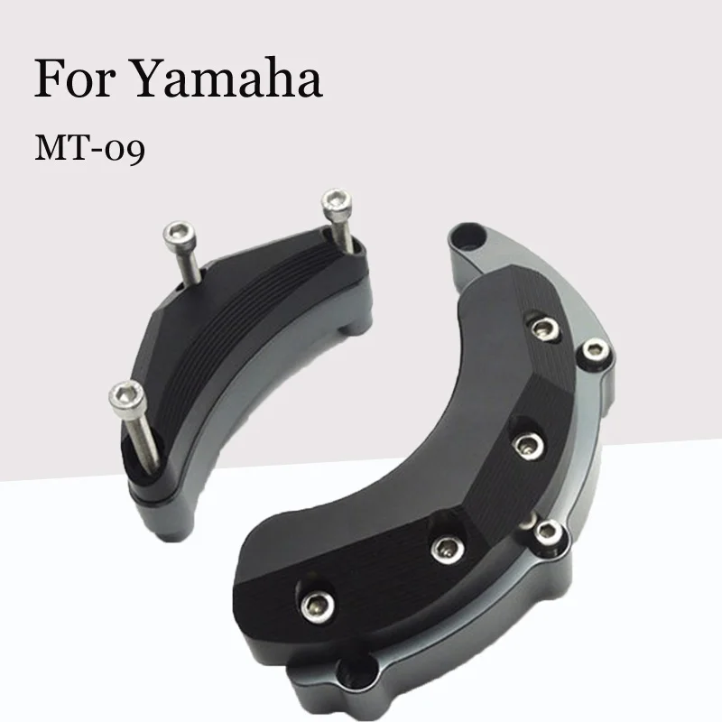

For Yamaha MT-09 Motorcycle Modified CNC Engine Engine Left and Right Anti-Fall Block Anti-Fall Glue Protection Block