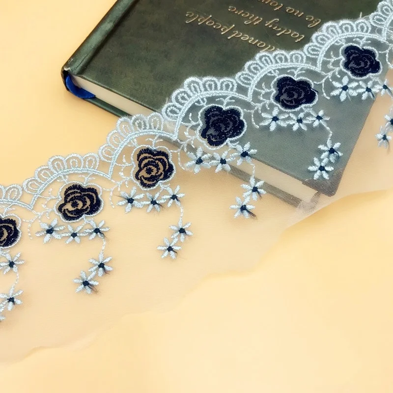 3 ярдов/1 ярд ручной работы DIY аксессуары для одежды золотые КРУЖЕВНЫЕ ШТОРЫ с