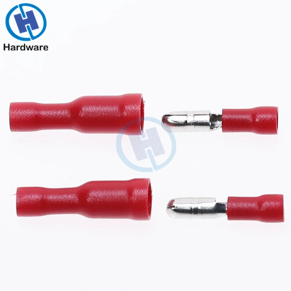 100 шт. разные гнездовые стыковые соединители для проводов 22 ~ 10AWG|butt connectors|connector