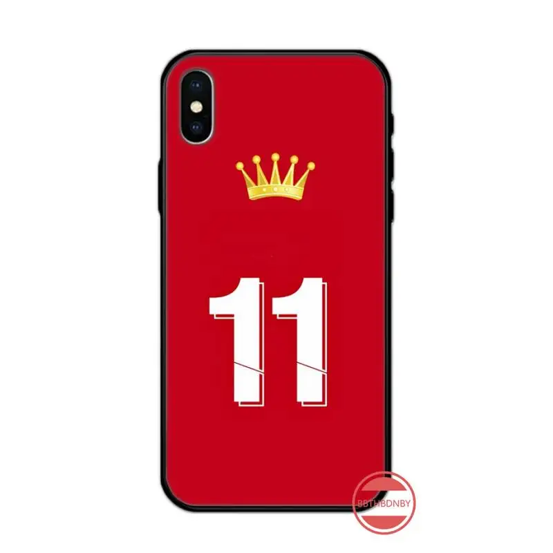 Милый чехол для телефона с футбольным номером iphone 5 5s 5c se 6 6s 7 8 plus x xs xr 11 pro max |