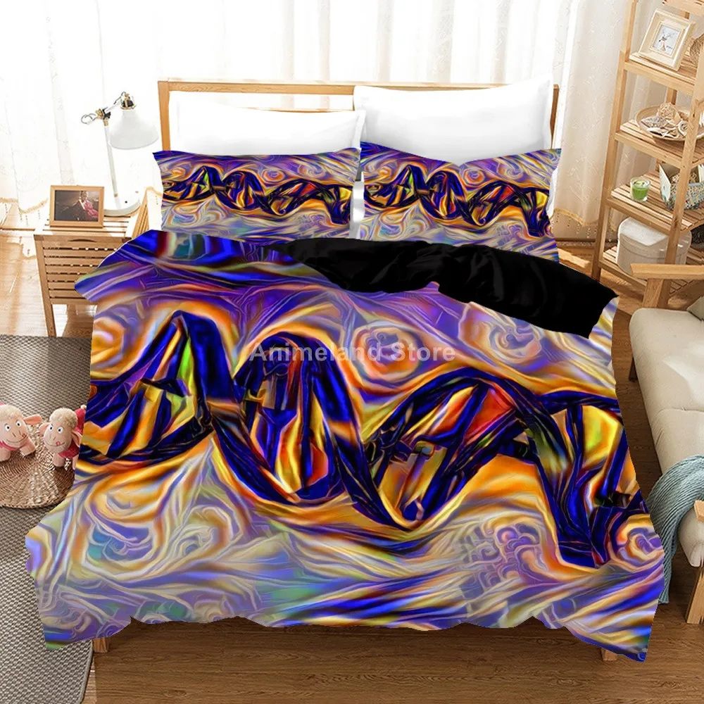 

2021 New Fantasy Decorative Pattern 3D Printed Comforter Bedding Set Queen King Single Full Size Duvet Cover Sets Bedroom Luxury