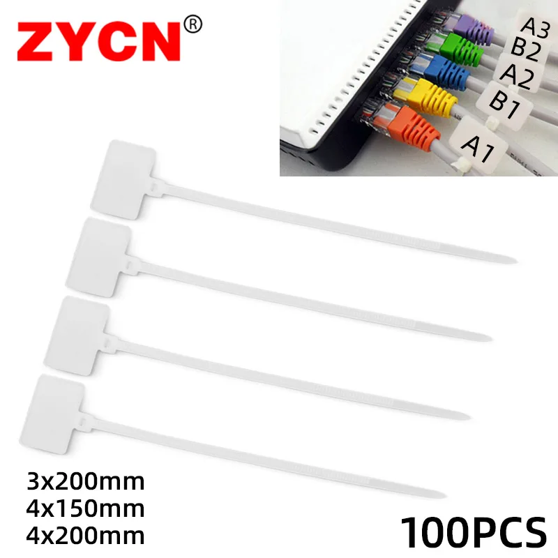 Zip Network Loop Wire Straps 3*100 4x150 4x200mm