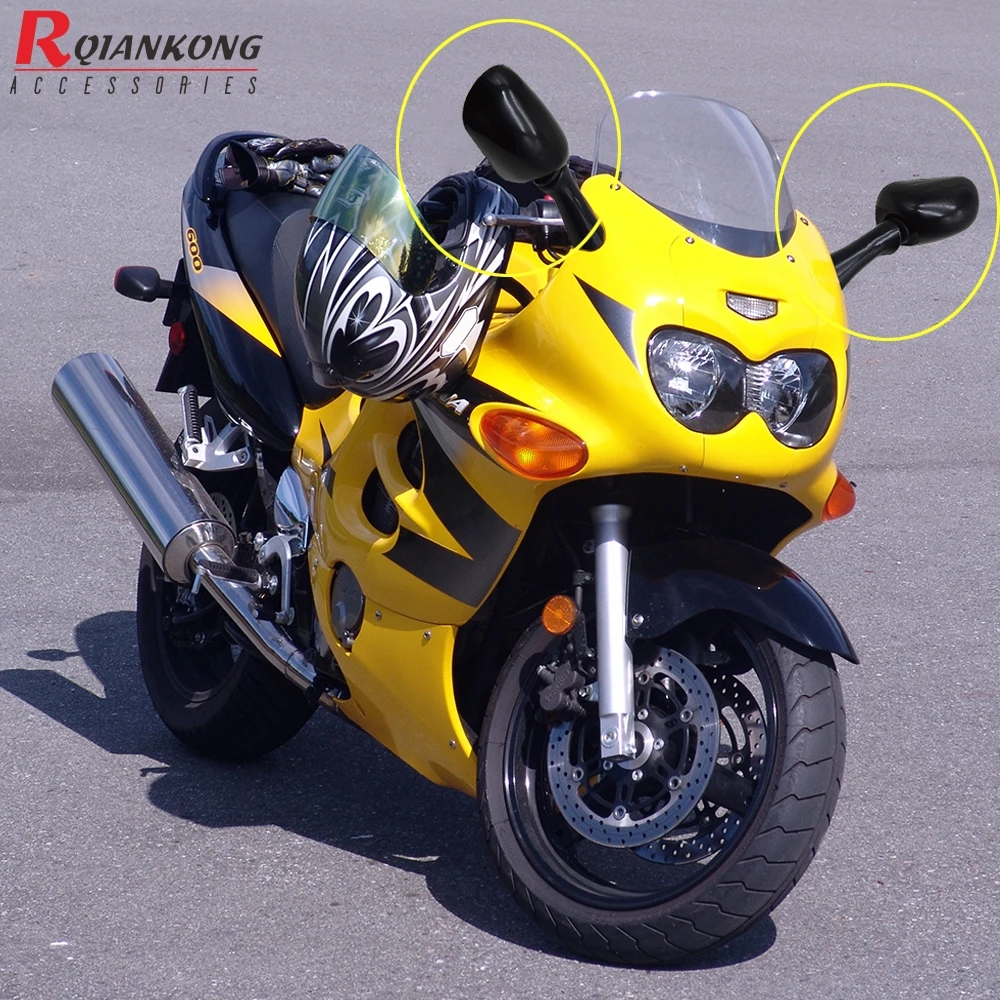 Зеркало заднего вида для мотоцикла подходит Suzuki GSX600F gsx600f 1998 1999 2001 GSX 2002 F 1