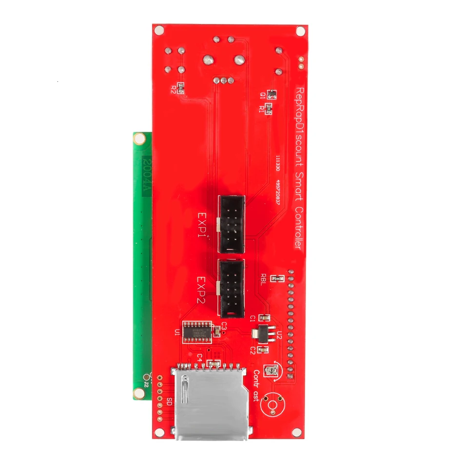 1 шт. 3D принтер Reprap с ЖК дисплеем и умным управлением Ramps 4 2004|Детали аксессуары для