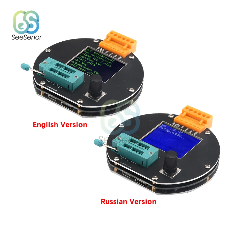 

Новый тестер транзисторов GM328A ESR, измеритель частоты индуктивности SCR, диодов, триодов, ЖК-экран 160 х12, 8