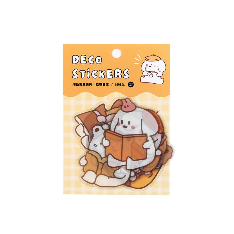 

1set/lot Kawaii Stationery Stickers cute cartoon Diary Planner Decorative Mobile Sticker Scrapbooking DIY Craft Sticker