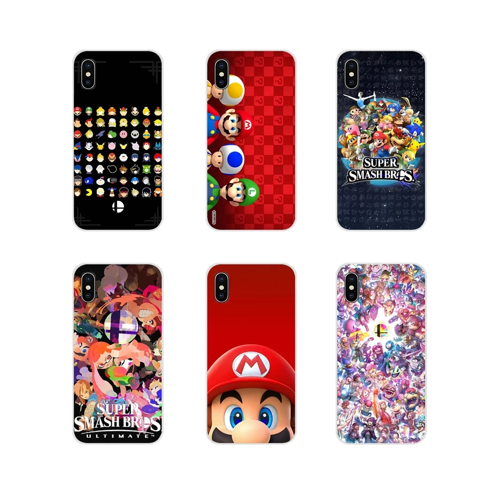 Модели Super Smash Bros для Huawei G7 G8 P8 P9 P10 P20 P30 Lite Mini Pro P Smart Plus 2017 2018 2019 Чехлы мобильных