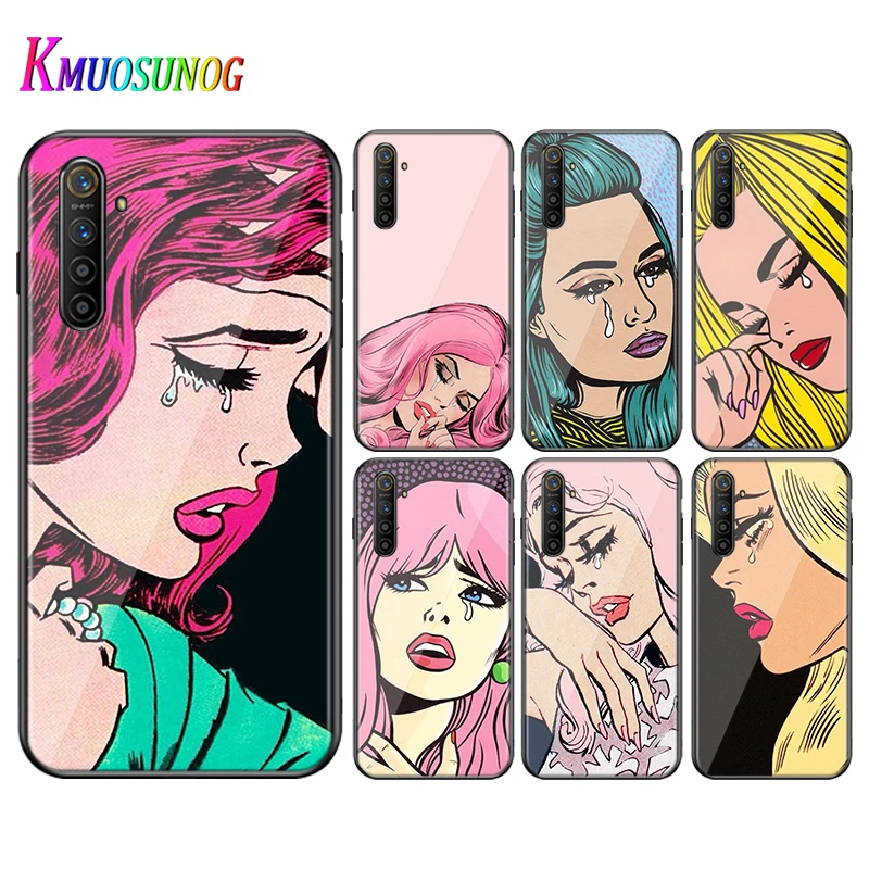 Чехол для телефона OPPO A5 A9 2020 F7 чехол с рисунком плача и комикса Reno 2 Z 2Z 2F 3 4 Pro яркая