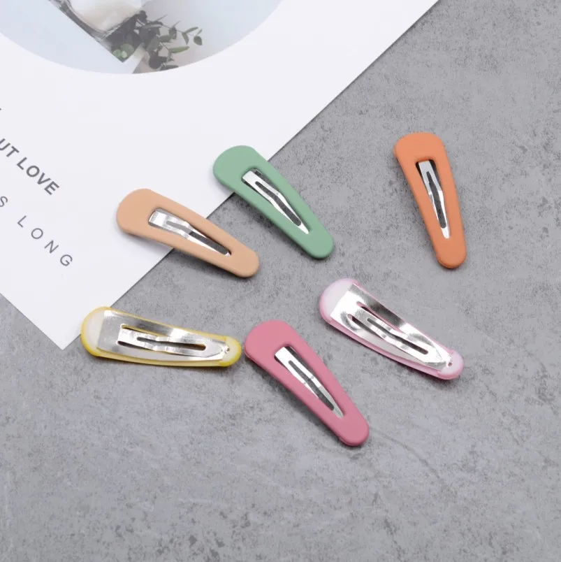 6 шт./компл. милые Цвет для маленьких девочек заколки волос лента заколка обруч