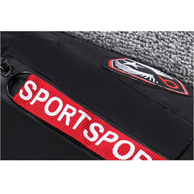 

BOLUBAO Men's Trendy Jacket Hip Hop Youth Sportswear Stand Collar Lightweight Outwear Baseball Varsity Casual Jackets Man