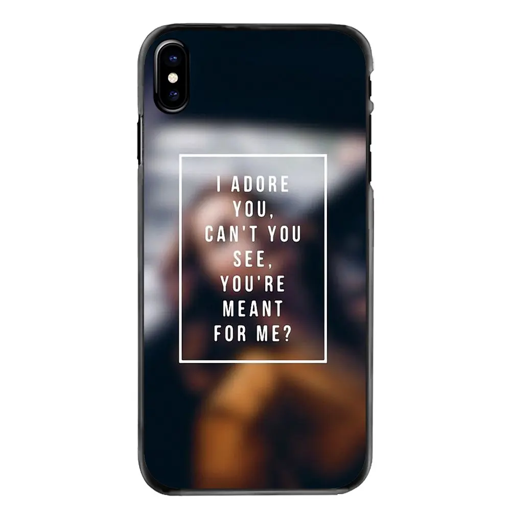 For iPhone 4 4S 5 5S 5C SE 6 6S 7 8 Plus X XR XS Max iPod Touch Accessories Phone Bag Case lana del rey lyrics Quote Print |