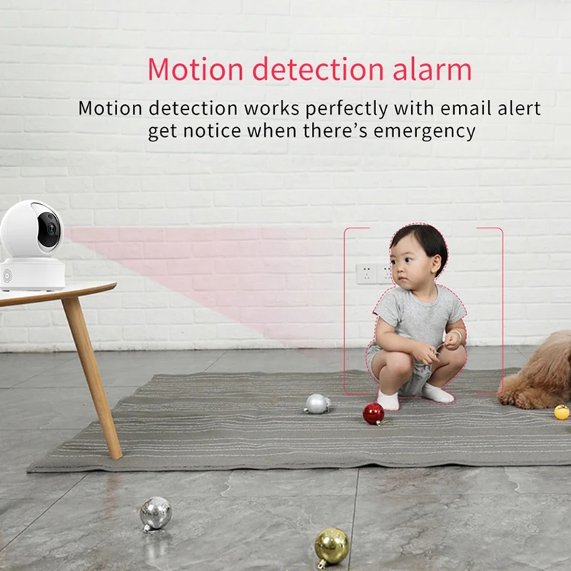 Wifi камера безопасности 1080P Домашняя безопасность Hd Cctv Tuya Smart Life с автоматическим