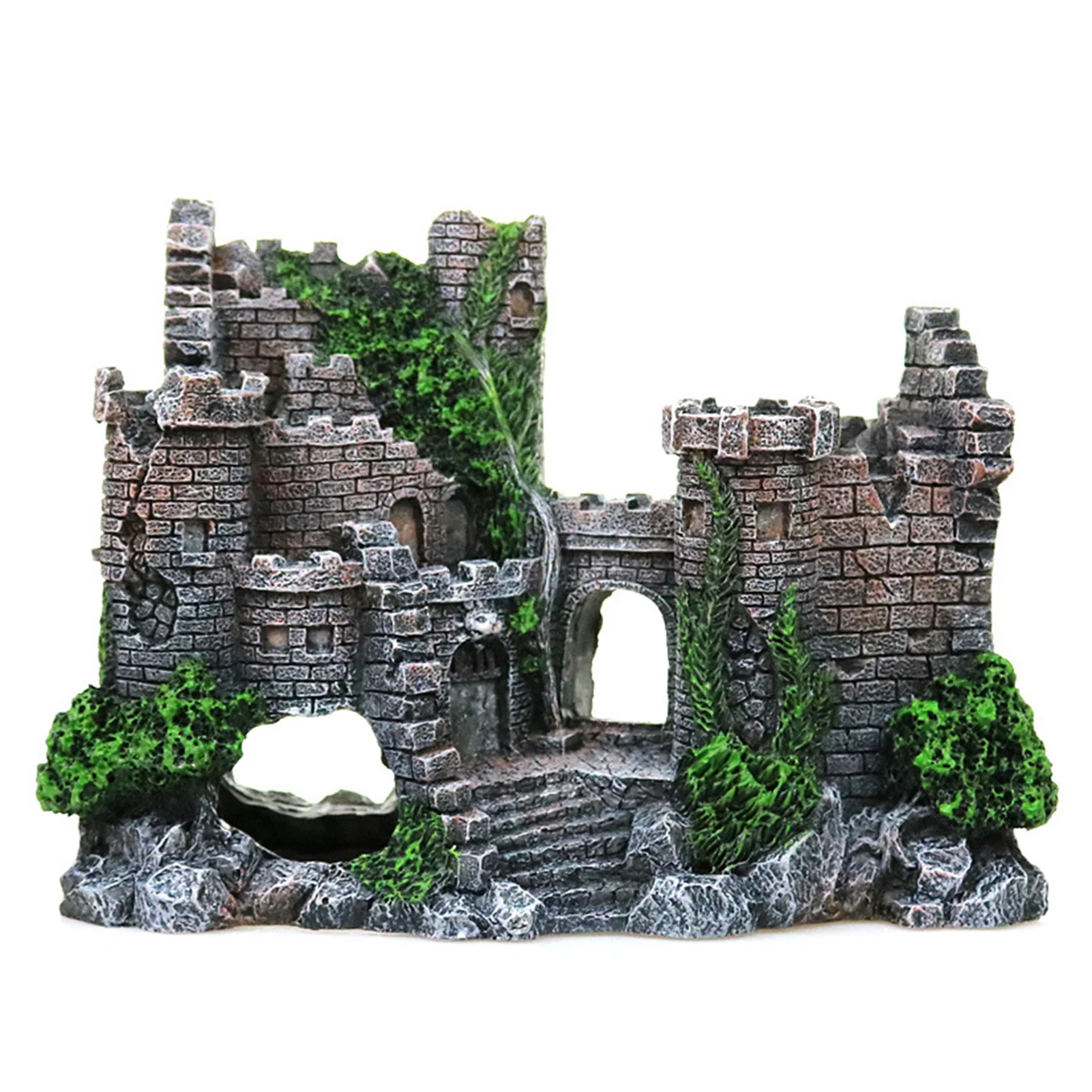 

Aquarium Decoration Big Castle Resin Material Fish Tank Supplies Accessories For Fish Tank Ornaments DFK889