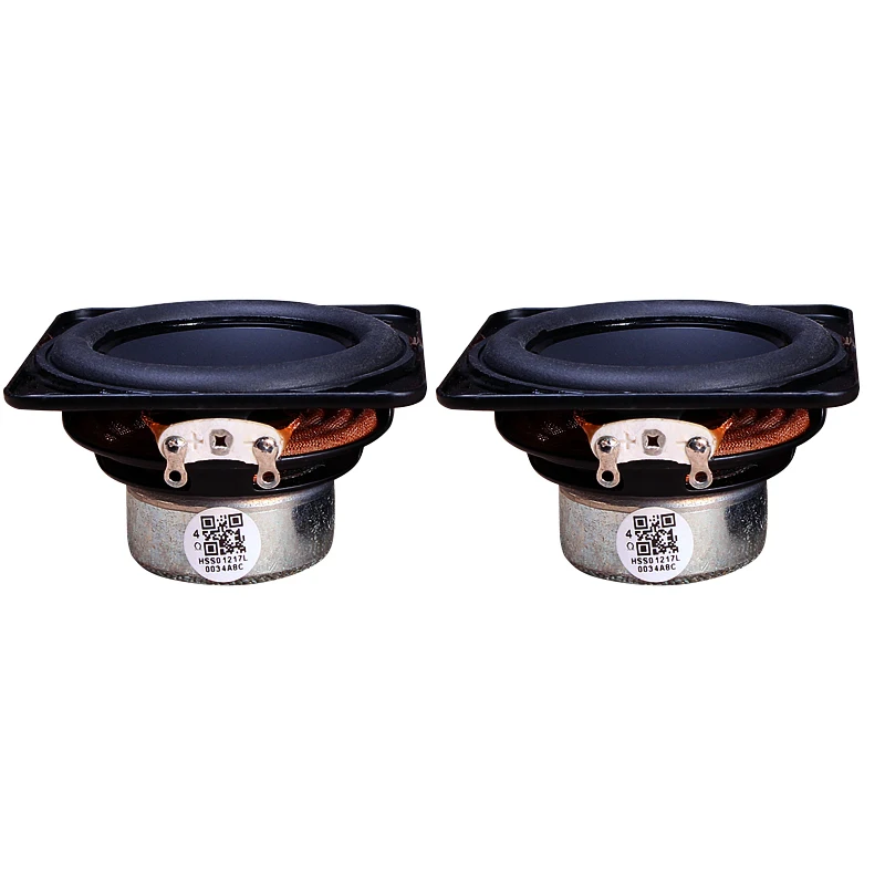 

52mm 4 Ohm 10W Full Range Audio Speaker Unit 2 Inch Hifi Stereo Loudspeaker DIY Bluetooth Home Amplifier Speakers 2Pcs