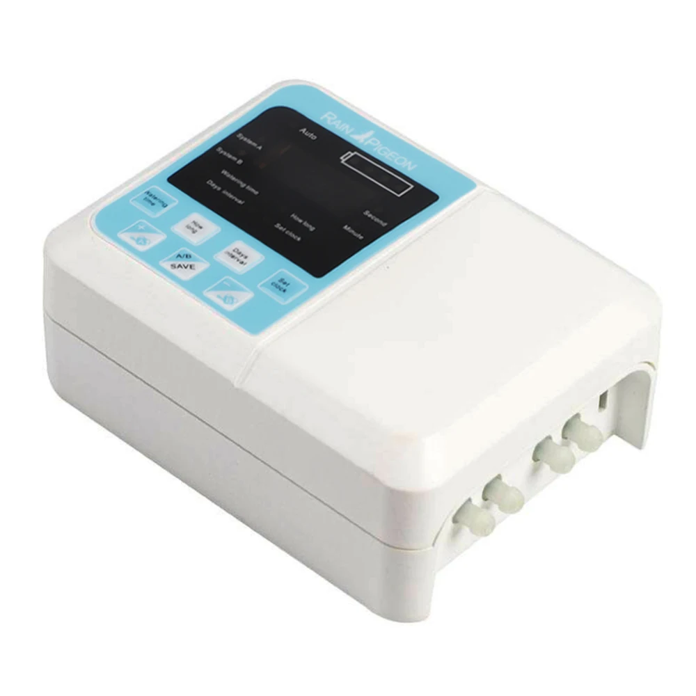 

Dual/Single Pump Intelligent Garden Automatic Watering Device Solar Powered Potted Plant Drip Irrigation Water Pump Timer System