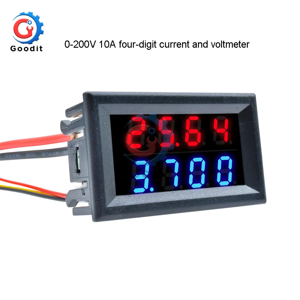 

Gaqqee Цифровой вольтметр амперметр ваттметр