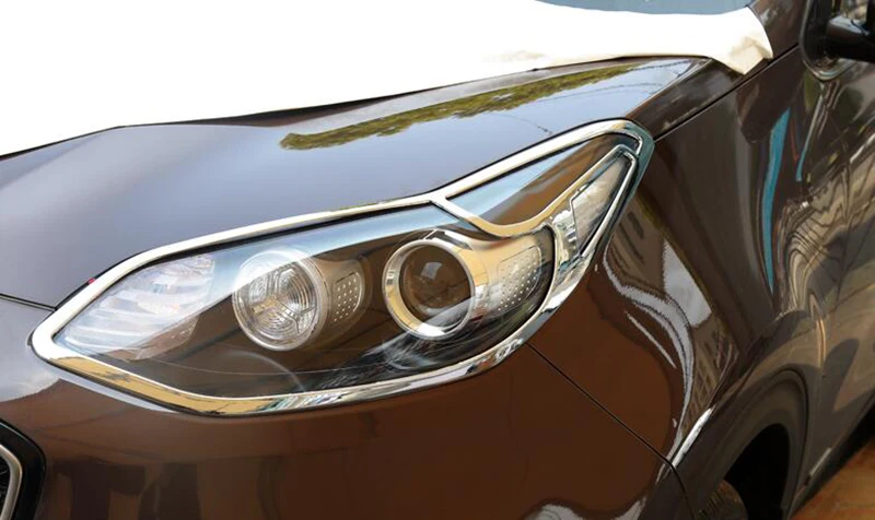 Передние и задние фары из АБС пластика с хромированным покрытием для KIA Sportage KX5 2016
