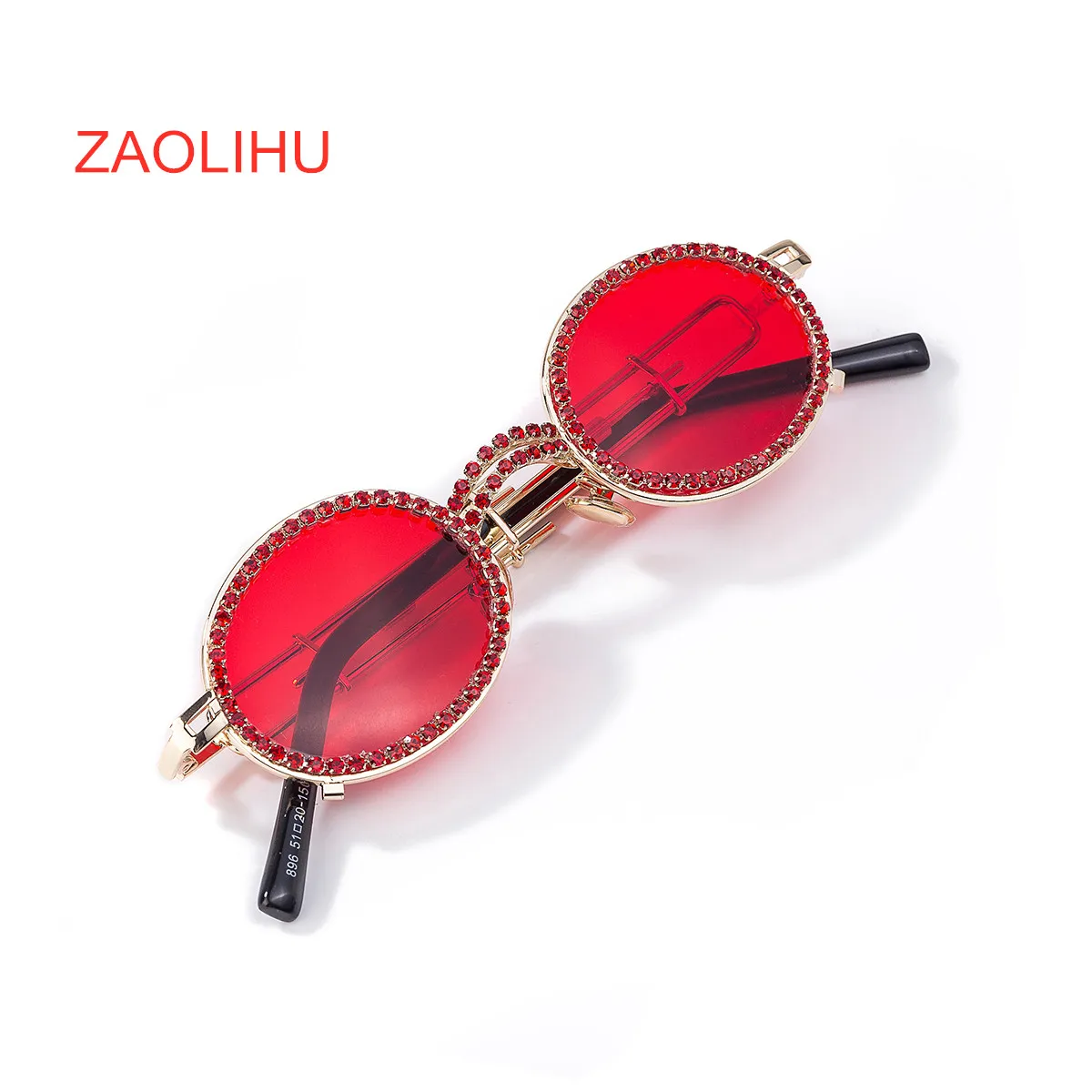 Женские круглые солнцезащитные очки зеркальные с золотыми и серебряными