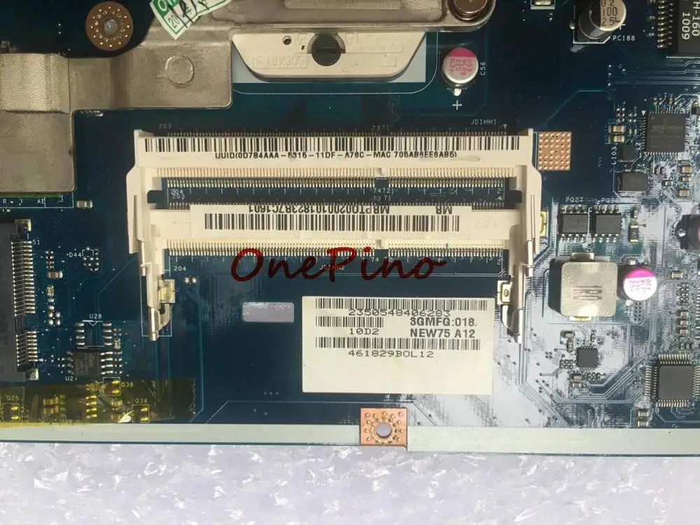 NEW75 LA-5912P с процессором и радиатором для acer 5551G 5551 материнская плата для ноутбука вместо 5552 5552G протестированная материнская плата