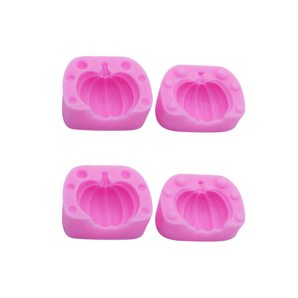 Хэллоуин 3D тыквенный пирог плесень Новое поступление силиконовые формы для