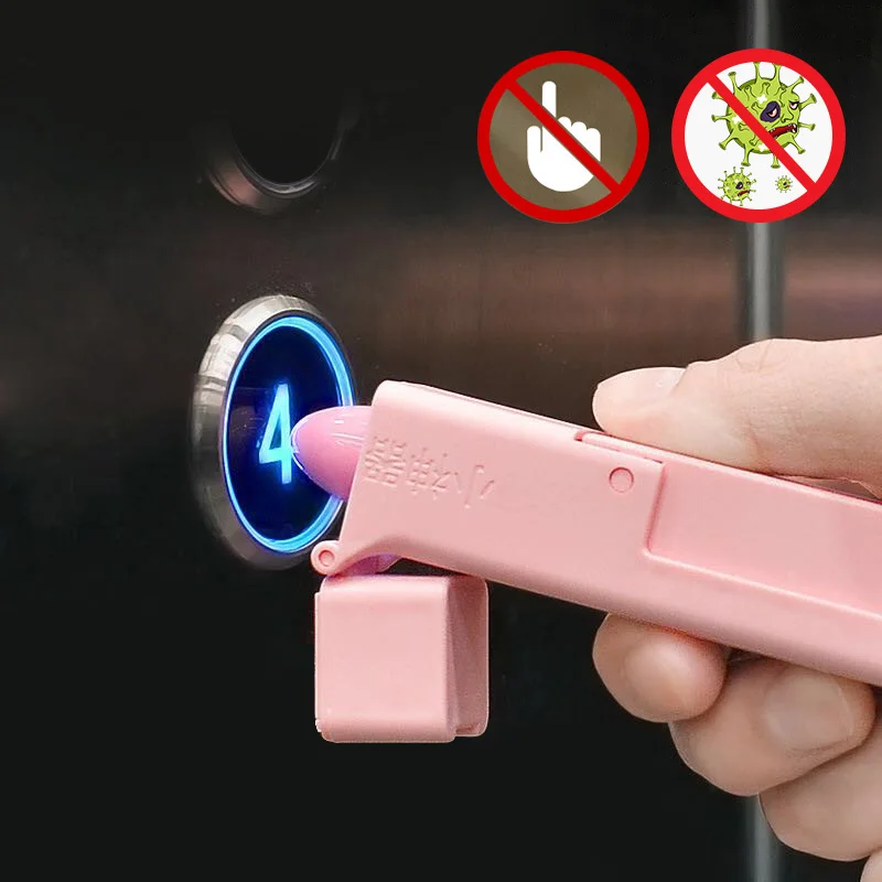 Бесконтактный дверной ассистент портативная ручка для защиты от бактерий и