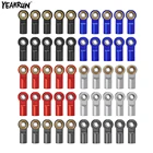 YEAHRUN 11020 шт. M4 металлическая шаровая Головка, Тяговая тяга, Тяговая тяга, концевые шаровые шарниры для 110 Axial SCX10 90046 D90 Tamiya RC Car