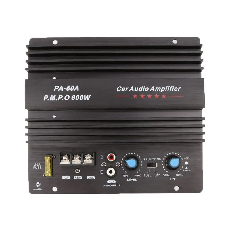 12V 600W Car Audio Amplifier Board PA-60A Subwoofer Circuit Module | Автомобили и мотоциклы