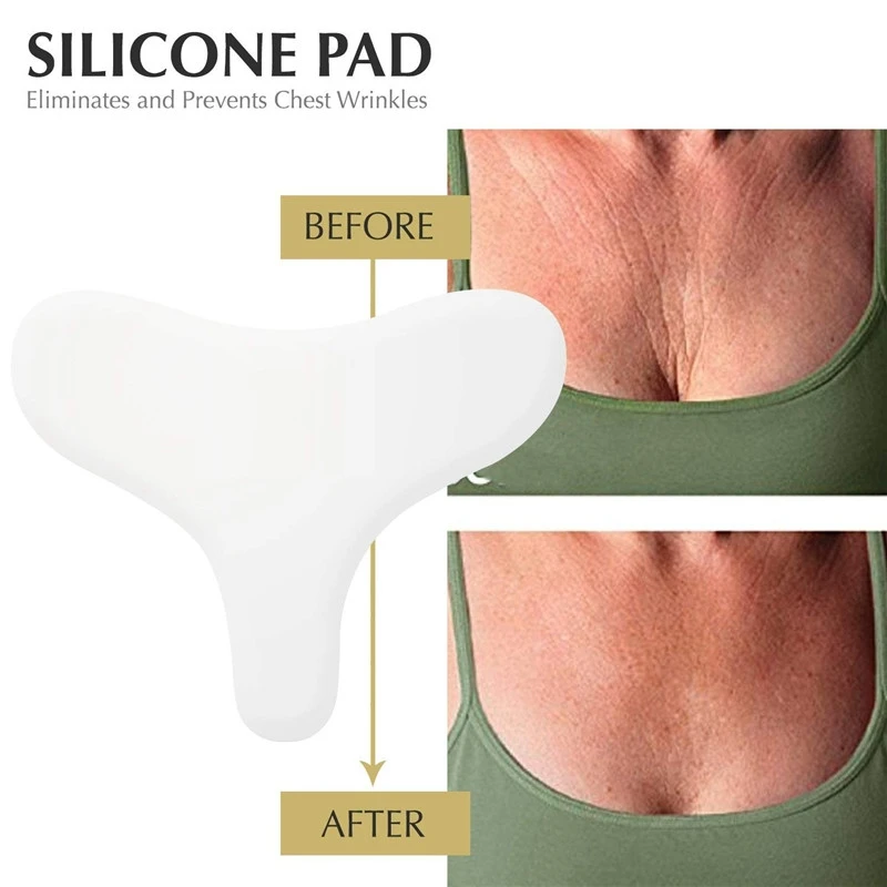 Многоразовые силиконовые подушечки для шеи 1 шт. гелевые лечения морщин