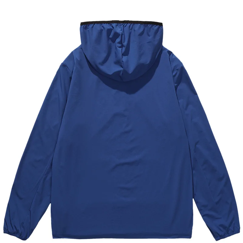 

2021 Summer Outdoor Men Women Fishing Clothing Windbreaker Jacket With Hood Super Thin Sunscreen Quick Dry Plus Size Coat