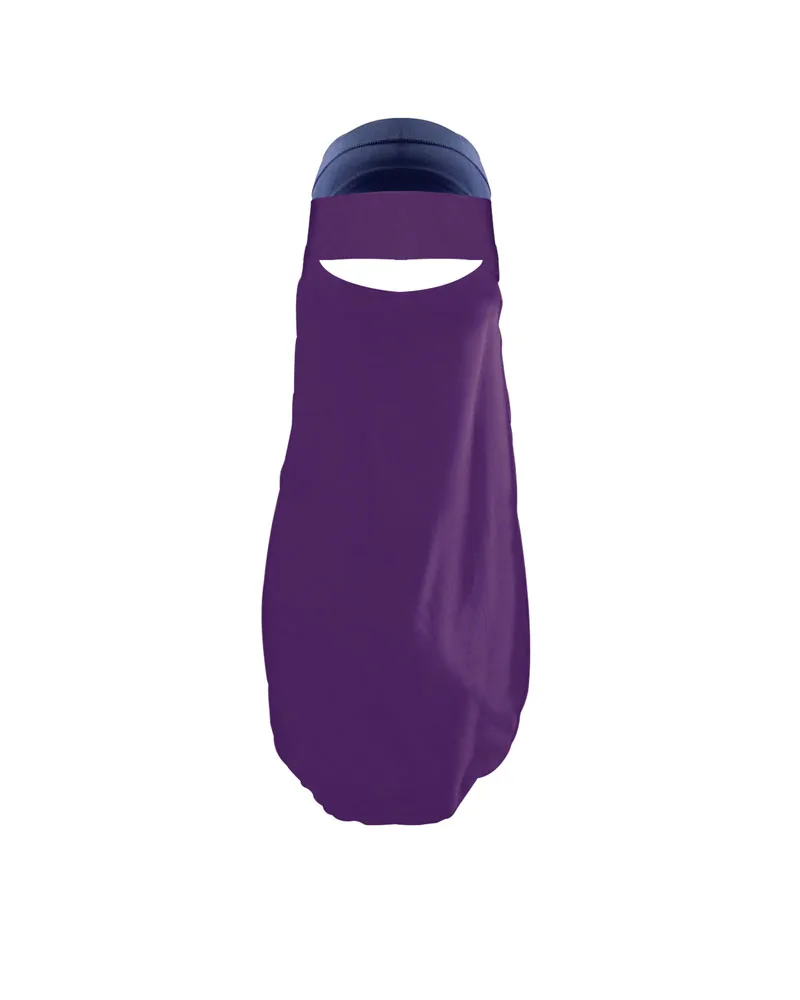 Dark purple Мусульманская вуаль Ближний Восток арабский Турция Дубаи покрытие полотенца исламские аксессуары для одежды - Цвет: Dark purple