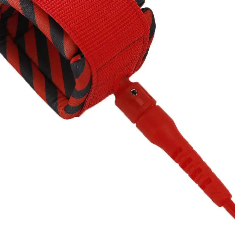 

Surfboard Longboard Shortboard Ankle Leash with Smooth Steel Swivel Red Surf Leash Surf Leg Rope 6ft/8ft/10ft/12ft Surfer Gift