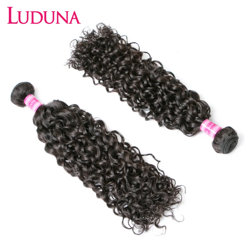 Волнистые волнистые пряди малазийские волосы 1/3/4 пучка предложения 100%