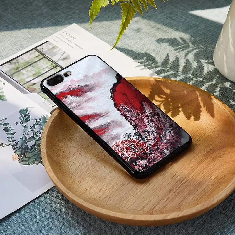 Китайский пейзаж живопись для Xiaomi Redmi 7 Note 4X 5A 16G 32G GO 7A K20 6 5 8 Pro Чехол телефона в виде