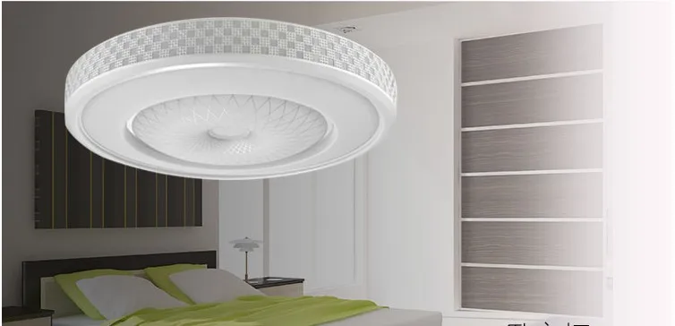 Потолочный светодиодный светильник простой современный круглый для спальни