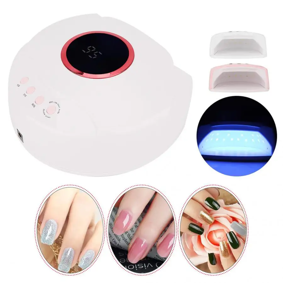 54 Вт/27 Вт двойная мощность ногтей лампа для сушки гель лака Маникюр Сушилка