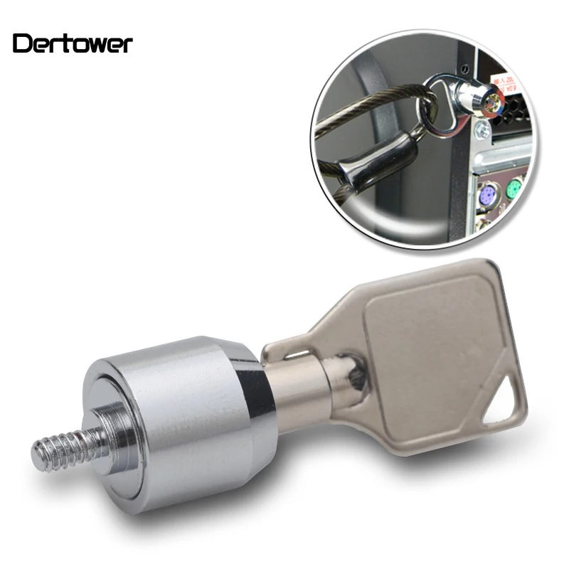 Новейшие компьютерные Чехлы винтовая Блокировка ключа блокировка шасси для