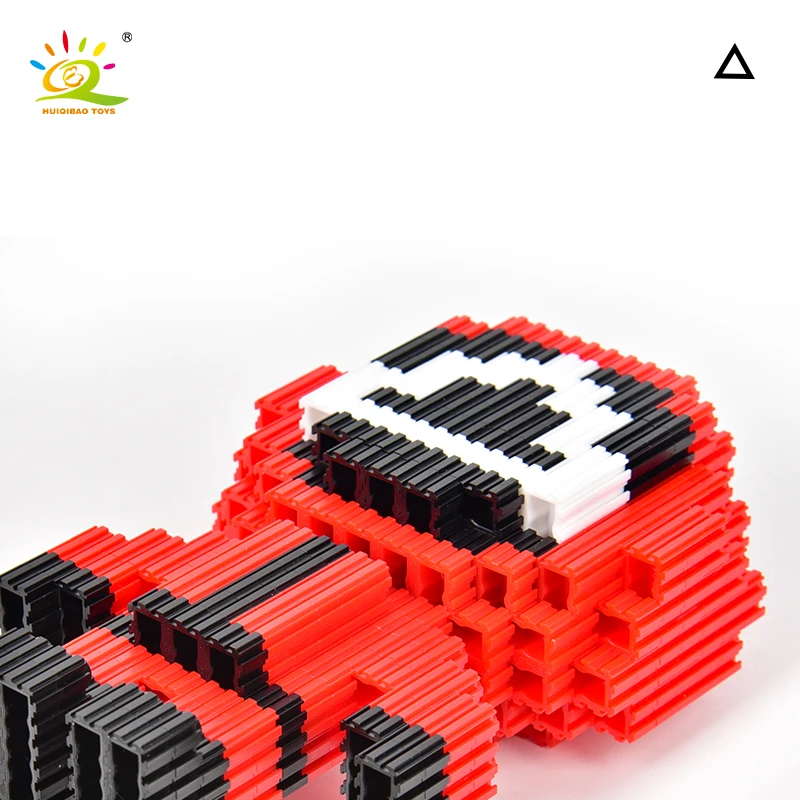 HUIQIBAO город кальмар фильм окружающий герой модель микро строительный блок тюрьма