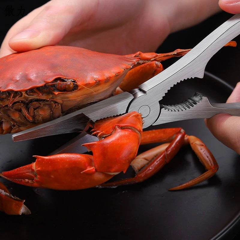 

Набор инструментов для морепродуктов из нержавеющей стали 304, крекеры-крабы, палочки, s-ложки, набор инструментов для очистки крабов, кревето...