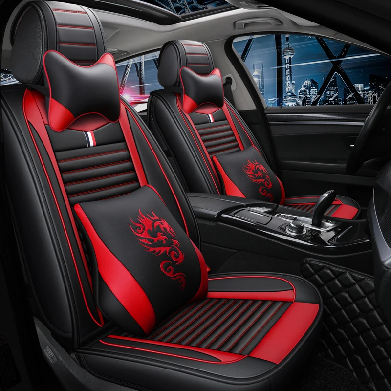 Пленка с полным покрытием из эко кожи авто чехлы сидений искусственной для