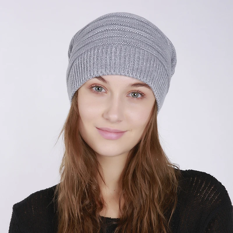 Зимняя шапка для мужчин Skullies Beanies Женская модная теплая шапка унисекс эластичная вязаная шапка Gorros женская шапка s