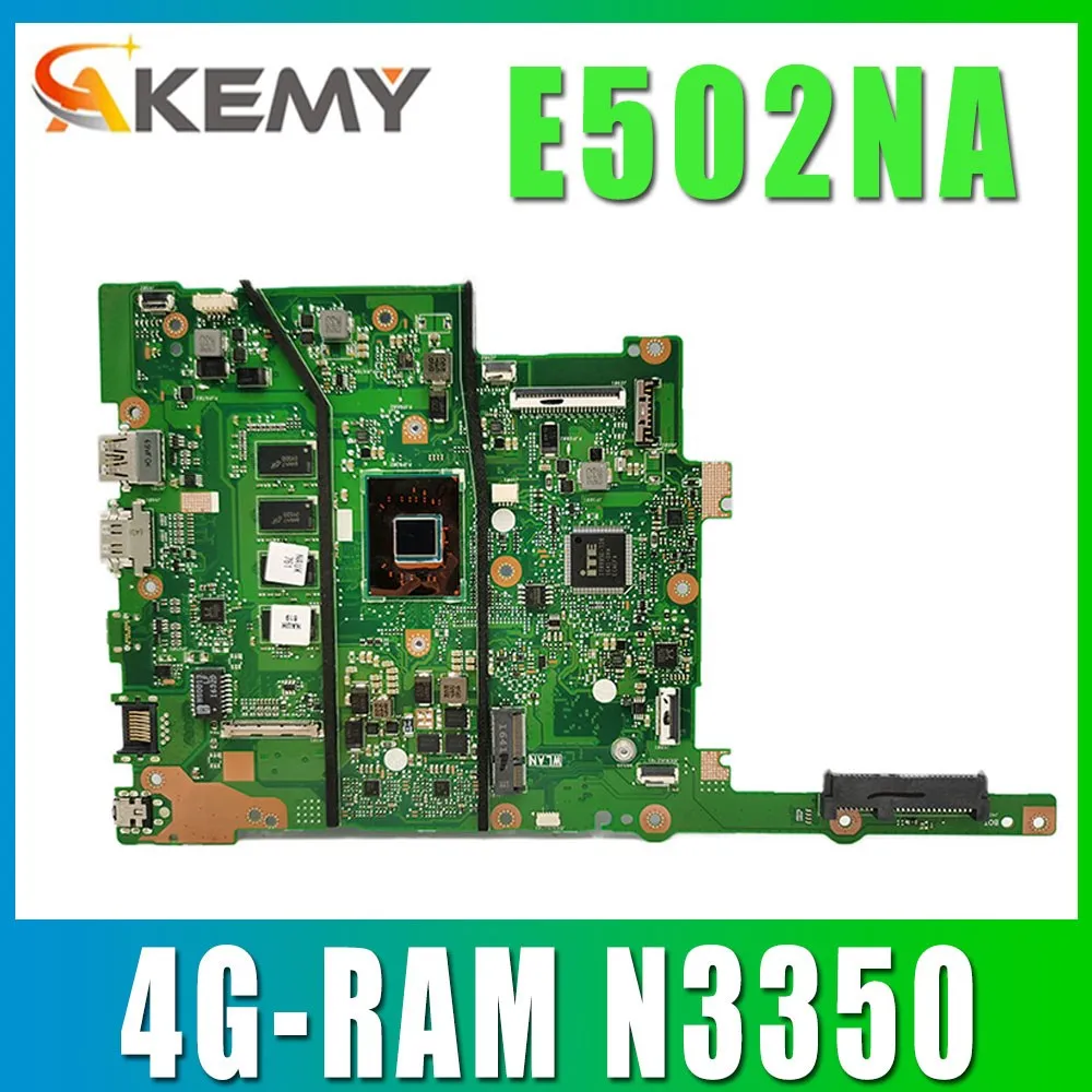 

Akemy 90NB0DI0-R00020 материнская плата ноутбука для E502N E502NA E402N E402NA E402NAS E502NAS материнская плата W / 4G-RAM N3350