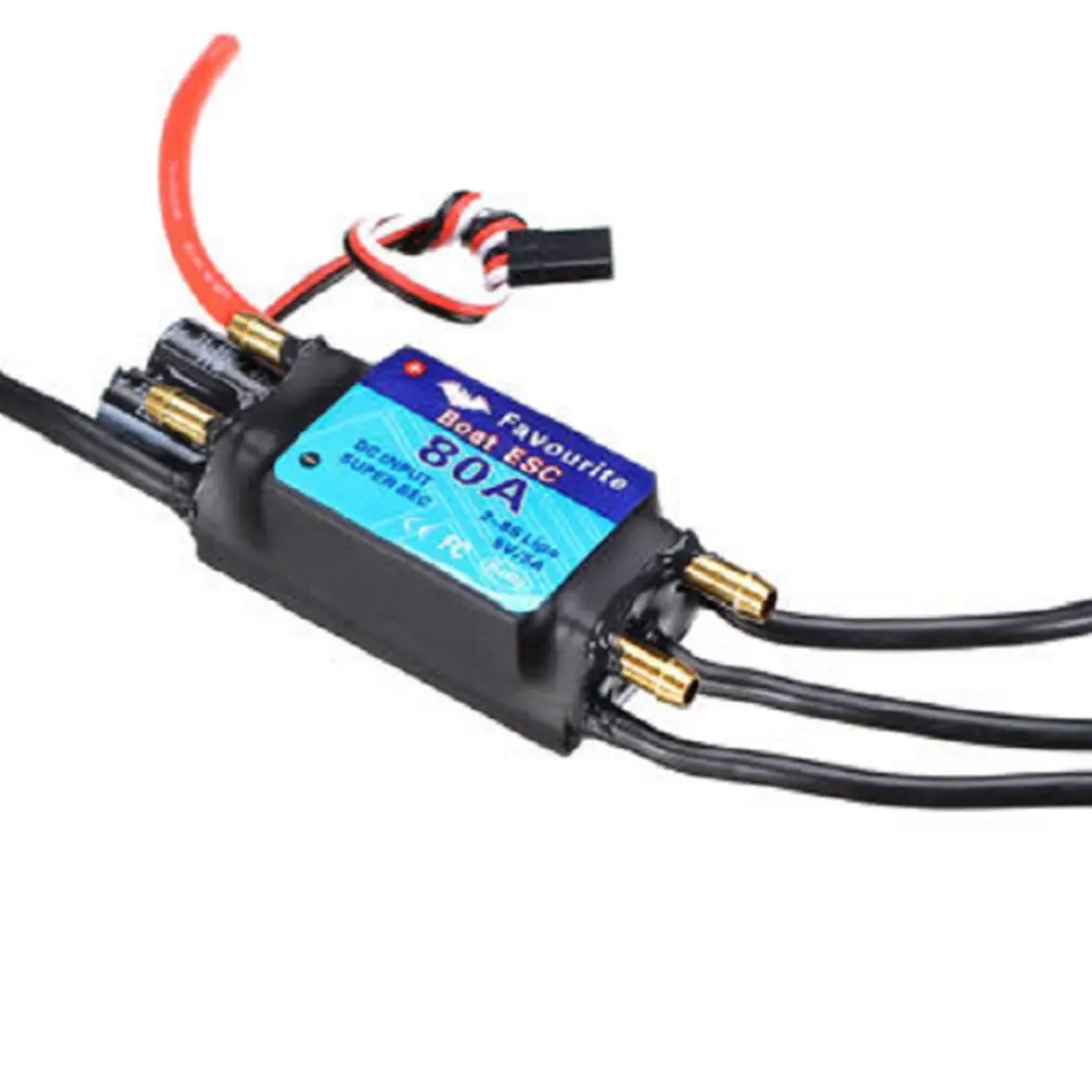 

FVT Exceed 80A Speed ​​ESC Controller 2-6S BLHeli BEC SBEC For Remote Control FPV Aircraft Multicopter Helicopter