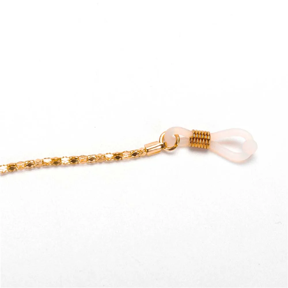 2019 металлический шнур для очков на ремешке золотые Модные мужские и женские очки