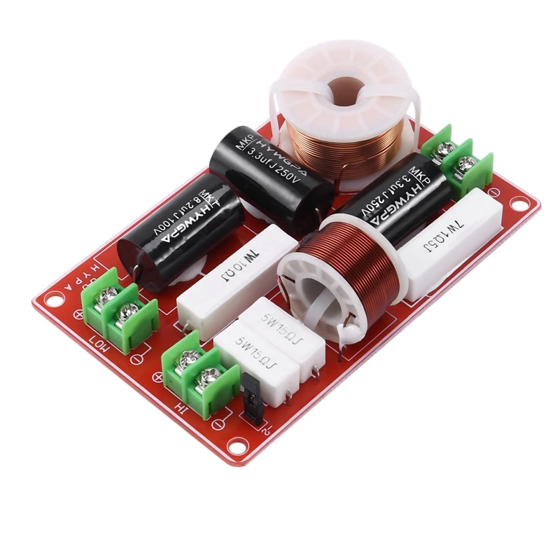 150W Speaker Crossover 2 Way High-Low 4-8 Ohm Frequency Divider for 3.6KHz | Электроника