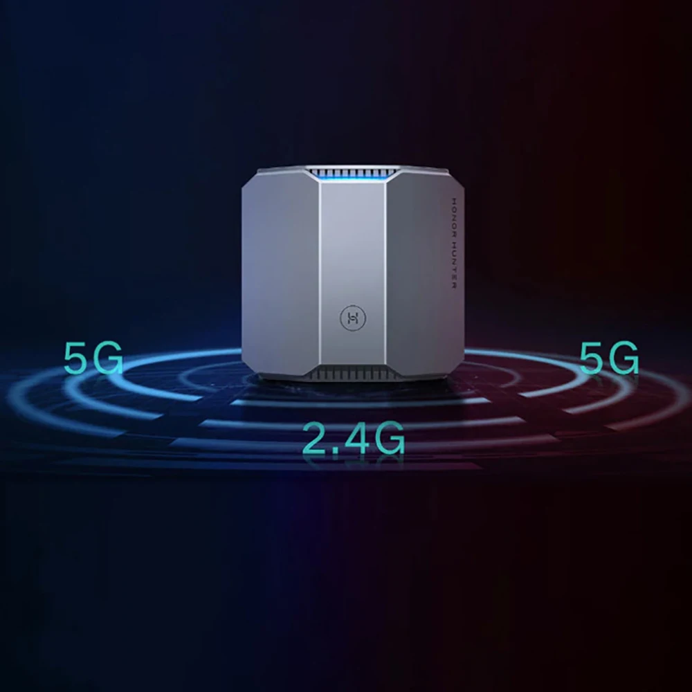 Беспроводной двухгигабитный Wi Fi роутер Honor Hunter четырехъядерный ретранслятор