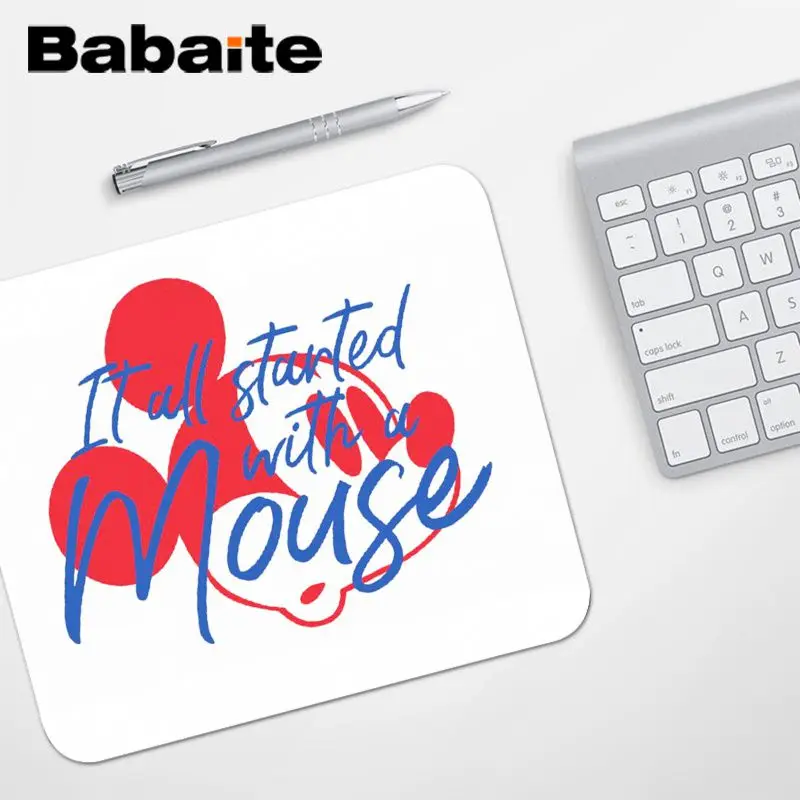 Babaite, высокое качество, мультяшный Микки, Минни, игровой коврик для ноутбука, коврик для мыши,,, игровой коврик для мыши